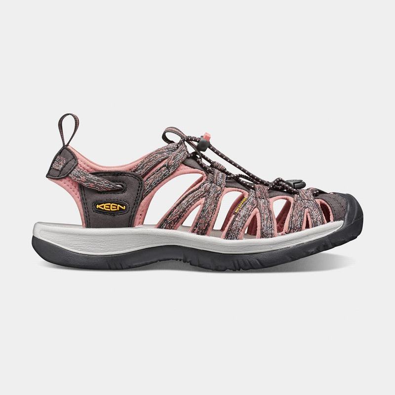 Keen Whisper Womens Water Shoes Brown/Rose NZ Sale (2413-ZWTBN)